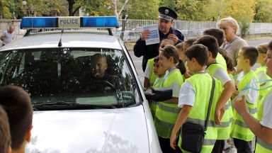 Започна учебната година на Детско полицейско управление в СУ „Йордан Йовков“