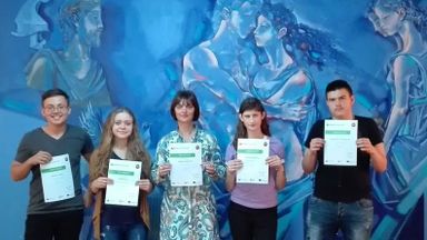 Екип  от СУ „Й.Йовков“  продължава в Международното състезание „Социални иновации“
