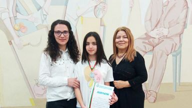 Ученичка от „Йовков“ с призово място на  Националния конкурс „Моите детски мечти“