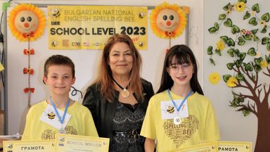 Ирем Исмаил от СУ„Йордан Йовков“е училищният шампион в състезанието Spelling Bee 2023