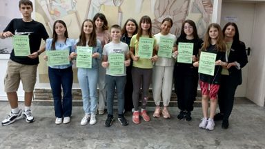 Учениците от СУ „Йордан Йовков“ постигнаха високи резултати на областните олимпиади по български език и литература и английски език